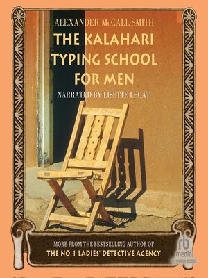 cover image of The Kalahari Typing School for Men